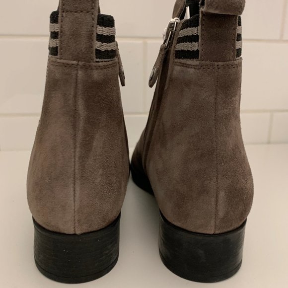 NWT - Geox Women's D Felicity G Leather Tan Ankle Boots Size 8 - Picture 5 of 11